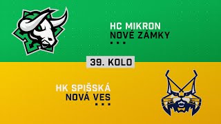 39. kolo HC Nové Zámky - HK Spišská Nová Ves HIGHLIGHTS