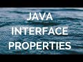Java Interface Properties (manohar academy)
