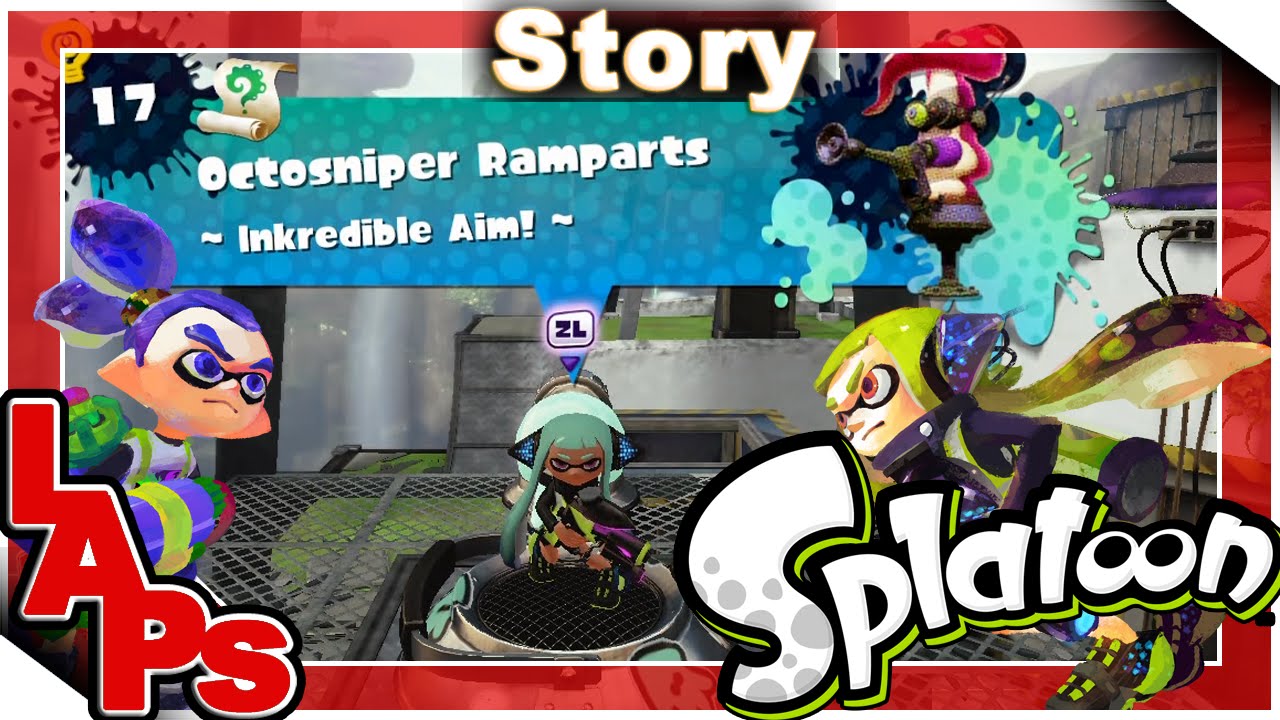 Splatoon | Octo Valley 17: Octosniper Ramparts - YouTube