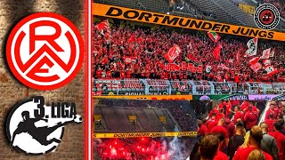 🔴⚪ 10.000 Rot-Weiss Essen Fans Away Westfalen Stadion Against Borussia Dortmund II FT 1-2 • 3Liga