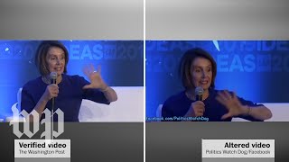 Pelosi s manipulated to make her appear drunk are being shared on social media