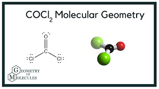 COCl2 Molecular Geometry, Bond Angles (Phosgene)