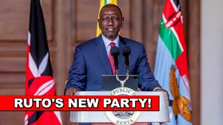 BREAKING NEWS: President Ruto dissolves UDA Party, forms a new Party with Mudavadi!🔥