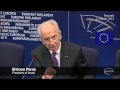 israel s peres urges eu to blacklist hezbollah calls iran the greatest danger