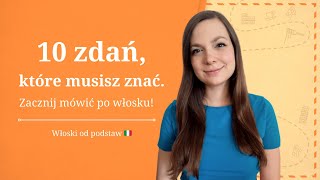 10 ZDAŃ po włosku, które musisz znać 🇮🇹