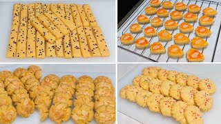 Resep Kue Kering Terbaru 2025 || 4 Resep Kue Kering Buat Lebaran Mudah Dan Simpel