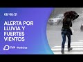 Lluvia y fuertes vientos en Buenos Aires: alerta por posible granizo