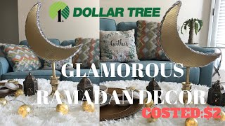 DOLLAR TREE DIY RAMADAN DECOR 2019 /DIY 3D moon centerpiece/صنع يدوي هلال لزينـه رمضان