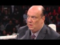 Brock Lesnar attacks Mr. McMahon during Paul Heyman's Personal Performance Review: Raw, Jan. 28, 201