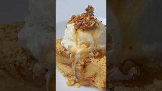 Apple Crumble Bread Pudding