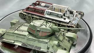 ホビーボス 1/48 T-34/76 フルインテリア 完成