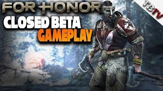 FOR HONOR PC Closed Beta #1  - For Honor 4v4 Multiplayer gameplay!