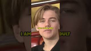 young LEONARDO DICAPRIO talks about his FUTURE ACTING CAREER (1995)