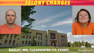 Recent Felony Charges In Clearwater County Court