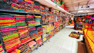 ₹99 surat saree wholesale market | saree manufacturer | saree wholesale #saree