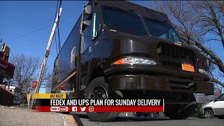 FedEx, UPS will start delivering 7 days a week