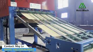 Wood Veneer Board Spindleless Rotary Peeling Machine Line #plywoodmachine #veneerpeelingmachine