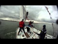 Benedictine spinnaker gybe and rudderless sailing - By Taking the Helm