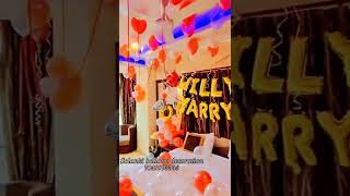 solanki balloon decoration Indore welcome Marry me decoration and call me 7049993333