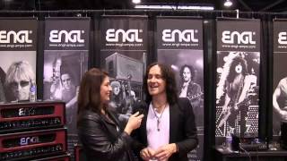 Frankie DiVita interviews Vivian Campbell NAMM 2013