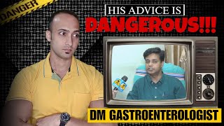 Dr.Awanish Kumar Slammed on his poor nutritional knowledge \u0026 misunderstanding of Gut Health Issues