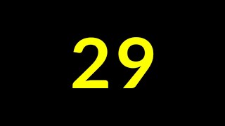29 Seconds Countdown Timer With Sound Effect