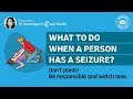 Mission First Aid - Seizures - Dr Sivaranjani's Easy Health