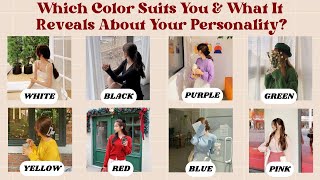 What’s Your True Color?🌈Find Out What It Says About Your Personality!(Requested)| @quizgalaxtopia​
