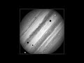 time lapse of jupiter’s three moon transit