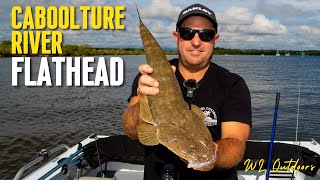 Caboolture River Flathead on Soft Plastics