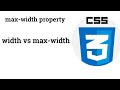 17 css max width | width vs max width css | width vs max-width