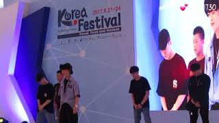 (2017.9.21) Seoul Of Performing Arts  (SOPA) boys dance team at Korea Festival 2017 in Jakarta