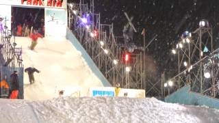 ナイトモーグルセッション２　（2014/2/10　札幌雪祭り　３丁目　白い恋人PARK AIRジャンプ台）