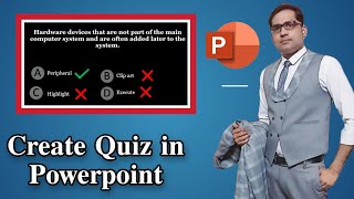 how to make a quiz in powerpoint ||