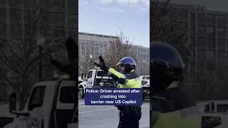 Driver arrested after crashing into barrier near US Capitol: police | NBC4 Washington