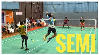 SAFWAN/NOUFAL VS ALDRIN/NELSON:PSA C LEVEL SHUTTLE BADMINTON DOUBLES TOURNAMENT SEMIFINAL 2021