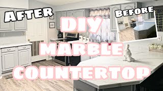 DIY MARBLE COUNTERTOP TRANSFORMATION WITH GIANI PAINT