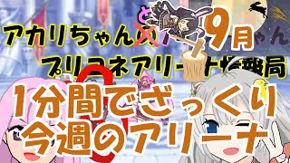 【プリコネR】１分間でざっくり今週のアリーナ【バリーナ】【プリーナ】