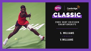 Serena Williams v. Venus Williams | Full Match | 2009 Doha Final