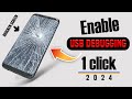 How To Turn On USB Debugging With A Broken Screen / Enable USB Debugging on Broken Android 2024.