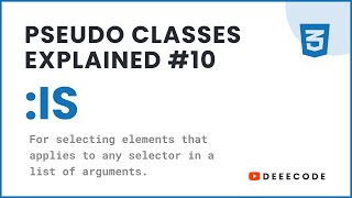 Pseudo Classes Explained - #10 is