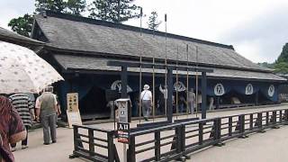 Hakone Rebuilt Barrier in Japan (箱根関所)