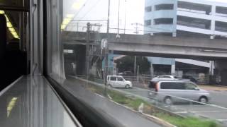 JR鹿児島本線 車窓 南福岡駅～博多駅（811系0番台外扇快速）推定115km/h運転！