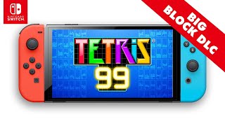 Tetris 99 Big Block DLC (CPU Battle) on Nintendo Switch OLED (Handheld)