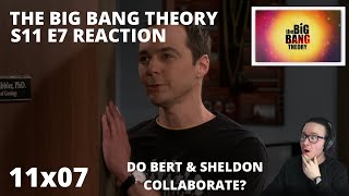 THE BIG BANG THEORY S11 E7 THE GEOLOGY METHODOLOGY REACTION 11x7 DO BERT \u0026 SHELDON COLLABORATE?