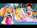 Katie Please Wake Up, Don't Leave Me - SAD STORY | Paw Patrol The Mighty Movie - Rainbow Friend 3