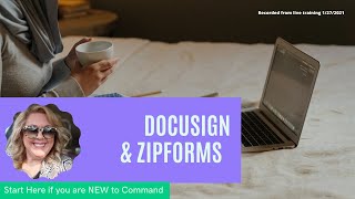 Docusign | Zipforms | Command | Integrations | KW Tech | Keller Williams
