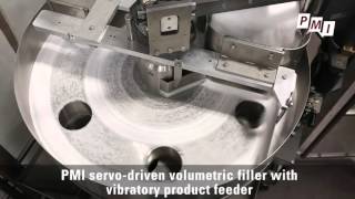 Vertical cartoner with volumetric filler | PMI Cartoning