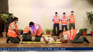 Lecture \u0026 Demonstration by NDRF at Lovely Professional University