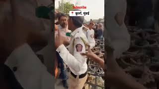 Mumbai Traffic police official beaten up in Kurla Mumbai 😭 This is wrong 💔 #traffic #cops #shortfeed